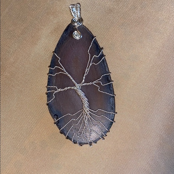 Tree Of Life Moonrock necklace pendant - Picture 2 of 6